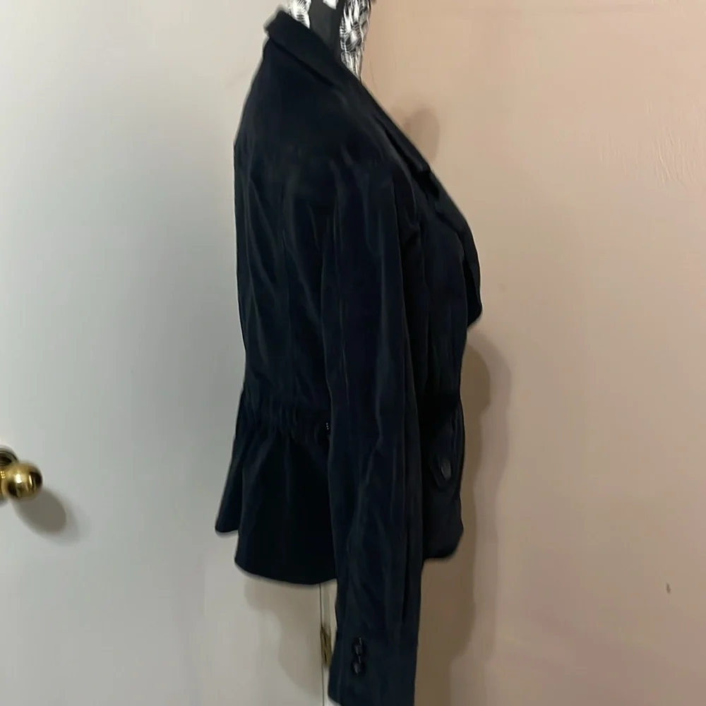Black Blazer Classic Formal Suit Jacket - Picture 4 of 10